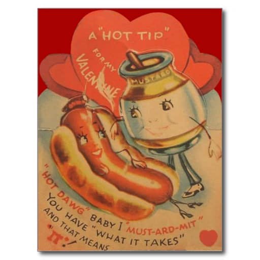 Hot Dog Valentine